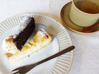 カフェスケールのケーキ